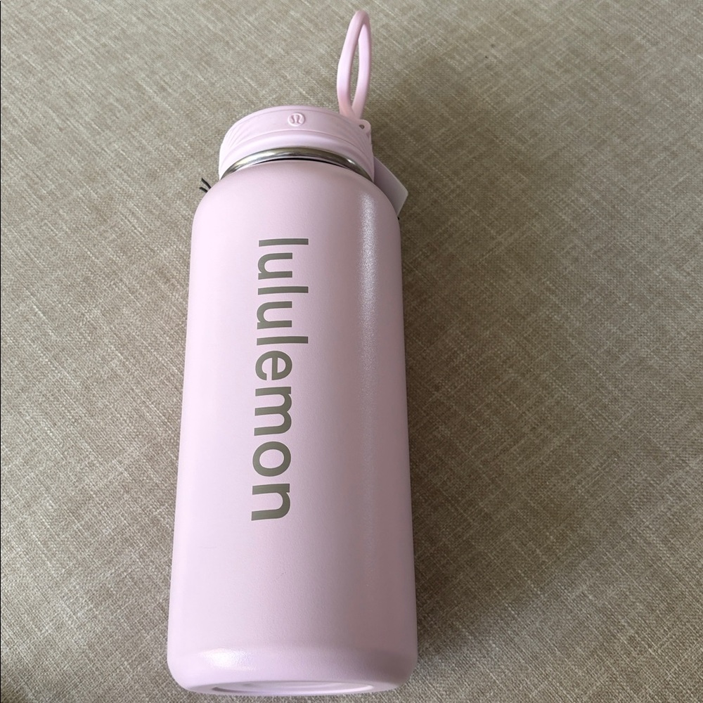NEW Lululemon Pink Water Bottle